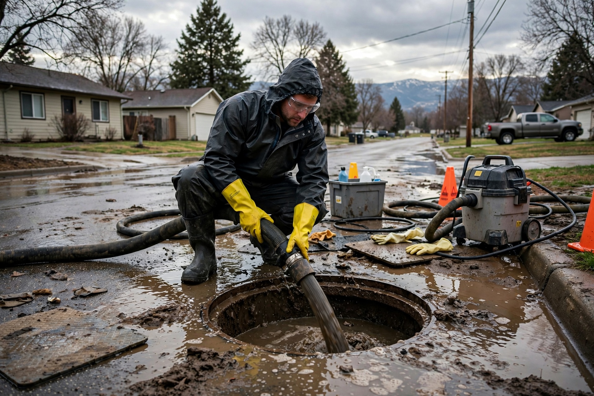 Emergency Sewage Cleanup in Taylorsville, UT