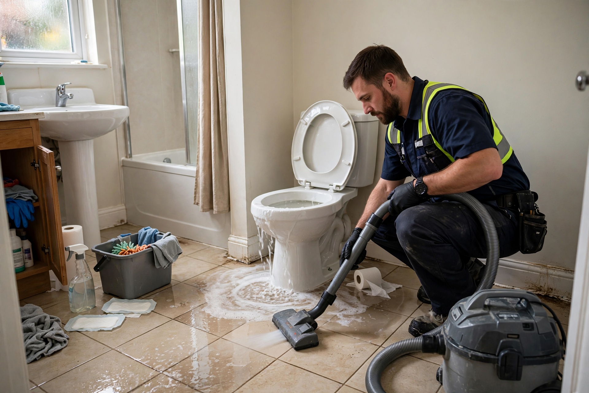 Toilet Overflow Cleanup in Taylorsville, UT